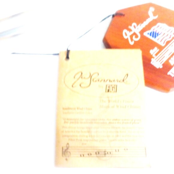 JW Stannard Fiji HAND TUNED WIND CHIMES America The Beautiful SOUTHWEST Bates - Picture 4 of 16